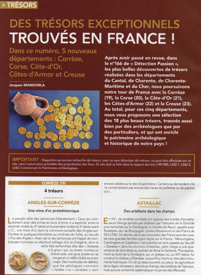 détection passion,trésors,numismatique,identifications,enchères
