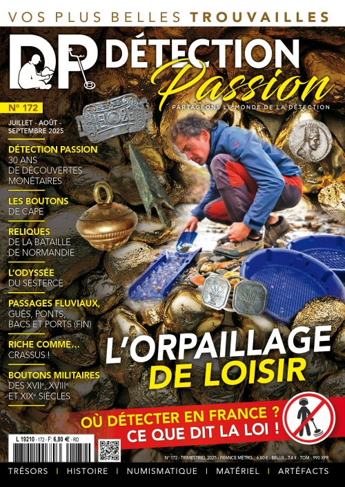 détection passion,trésors,numismatique,identifications,enchères