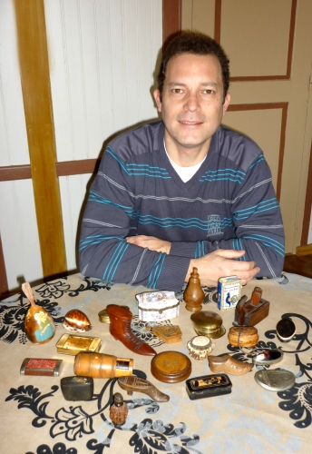 collectionneur,objets,passion,tabatières